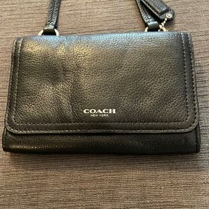 Coach cross body wallet